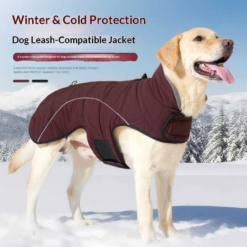 New Winter Pet Clothing Thickened Double-Layer Insulated Vest Jacket - Premium Pet Accessory