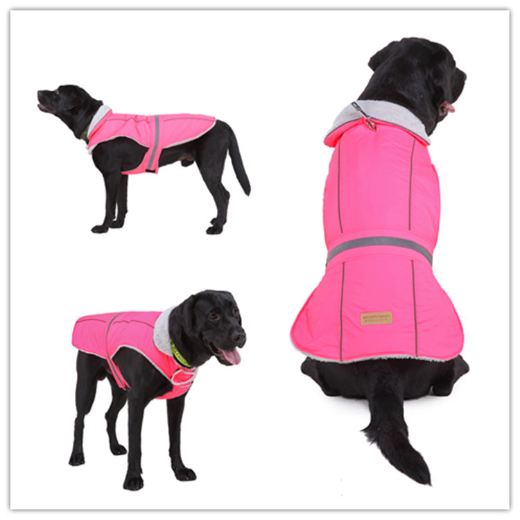 Pet clothes winter clothes night reflective pet clothes - Majestic Pet Kingdom