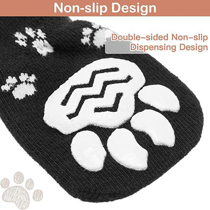 Pet socks foot covers cat and dog socks outdoor anti slip and waterproof shoes socks - Majestic Pet Kingdom