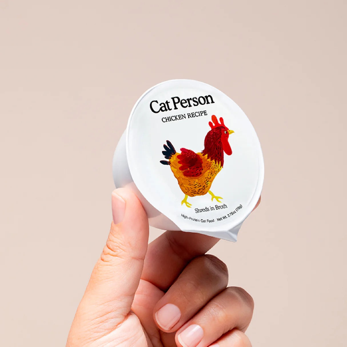 Cat Person Cat Shredded Chicken In Broth 2.75oz - Majestic Pet Kingdom