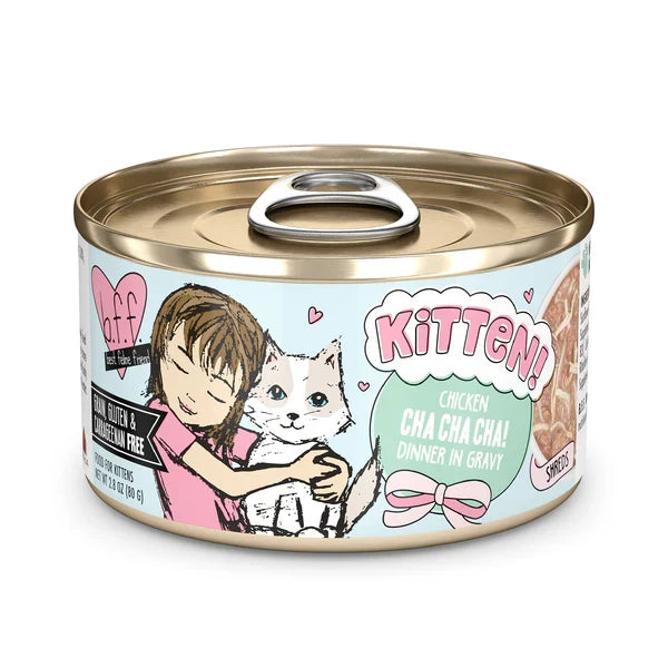 BFF Kitten Cha Cha Cha Grain Free Chicken Gravy Wet Cat Food (2.8oz) - Majestic Pet Kingdom