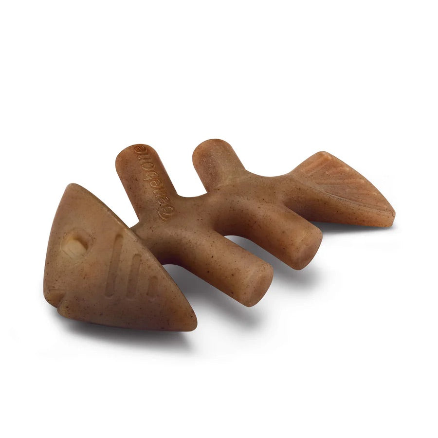 Dog Chew Toy Benebone Fishbone Real Jack Salmon Flavored