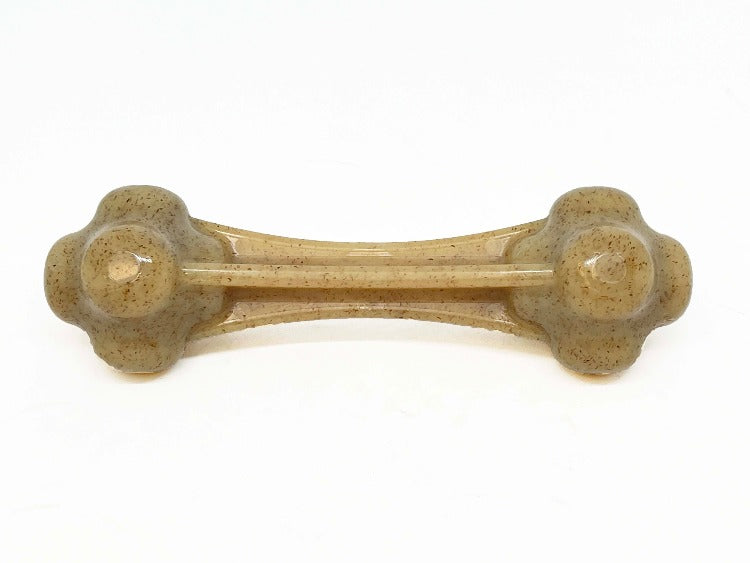 Dog Chew Toy Knuckle Bone Heavy Duty Nylon Aggressive Chew - Detail Angle 6 | Majestic Pet Kingdom
