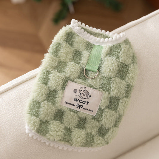Autumn And Winter Korean Version New Dog Cute Cartoon Little Bear Sportswear Cat Teddy Pet Clothing | Purrfect Pet Kingdom