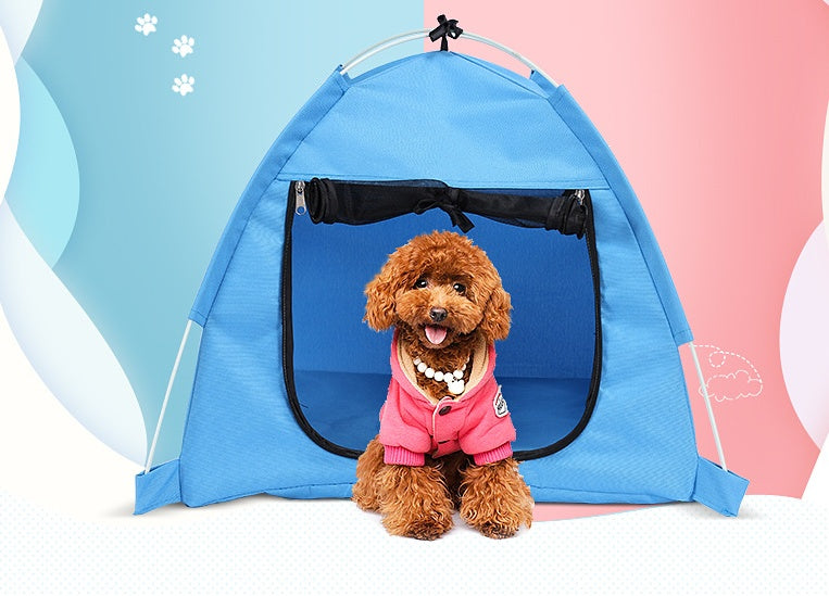 Foldable anti-mosquito kennel for pet dogs - Majestic Pet Kingdom