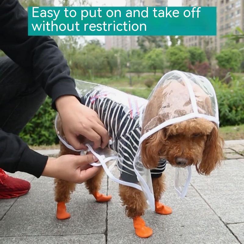 Pet Raincoat Dog Small Dog - Majestic Pet Kingdom