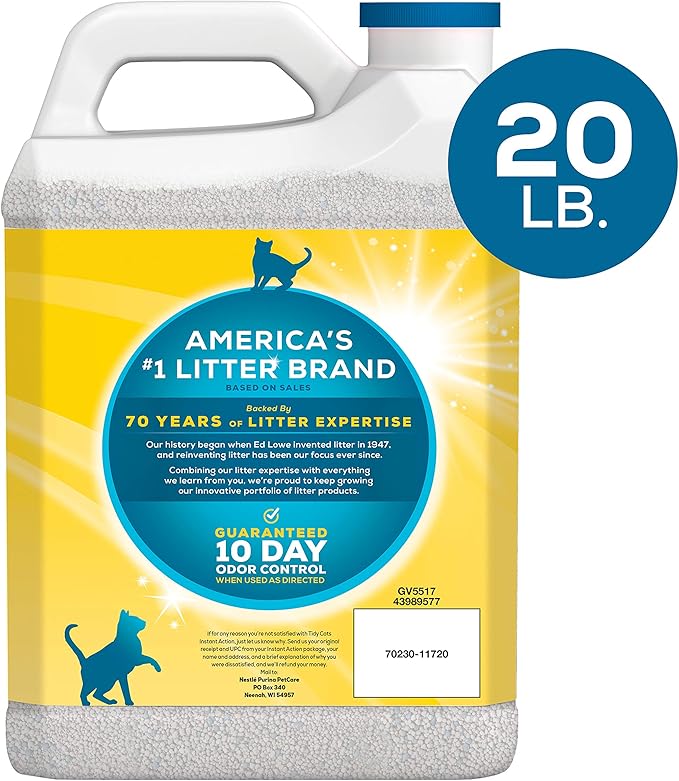 Cat Litter Tidy Cats Instant Action Multi-Cat Clumping 20lb
