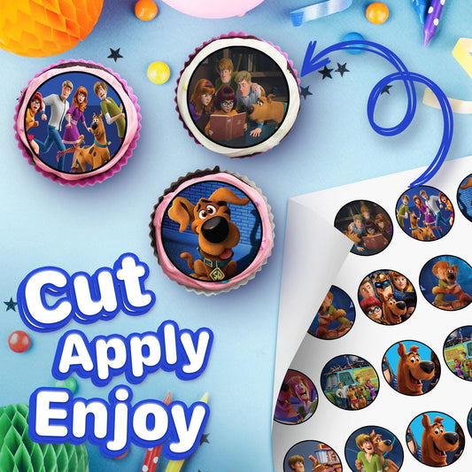NATURAL BEHAVIOUR 30 Edible Cupcake Toppers Mystery Pup Dog Team Collection - Detail Angle 2 | Majestic Pet Kingdom