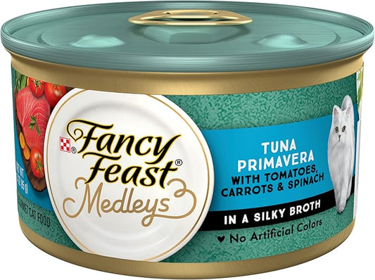 Fancy Feast Medleys Tuna Primavera (3oz) - Majestic Pet Kingdom