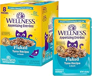 Wellness Appetizing Entrees Flaked Tuna Cat (1.4oz) - Majestic Pet Kingdom