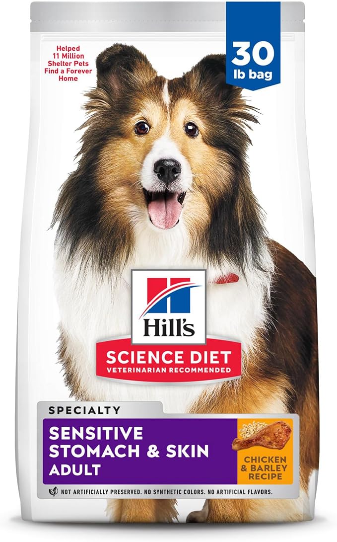 Dog Food Hills Science Diet Sensitive Stomach Chicken Kibble