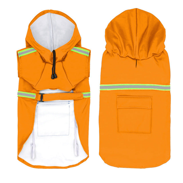 Waterproof Reflective Dog Raincoat - Majestic Pet Kingdom