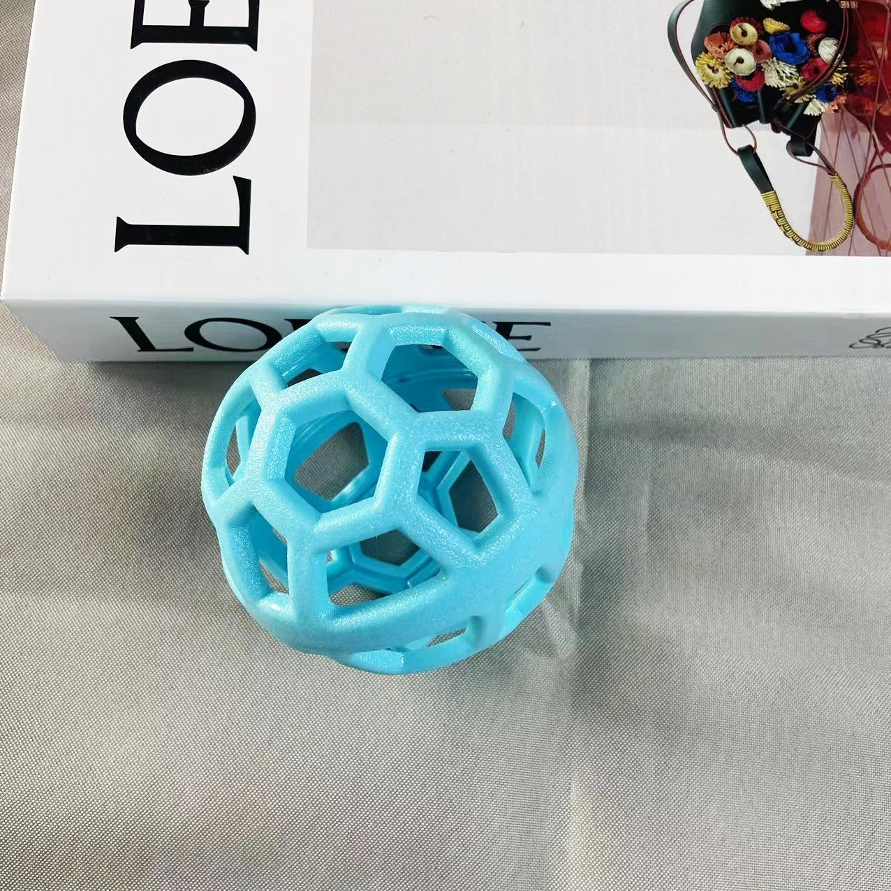 TPR Teeth Cleaning Chew Ball Toy for Dogs
