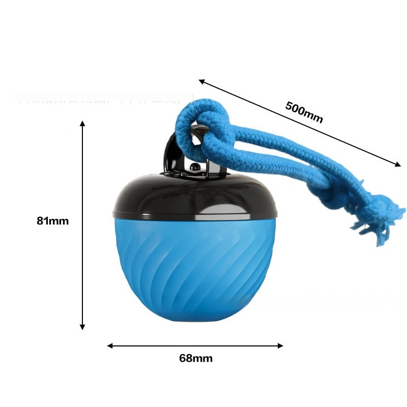Dog Chew Toy Smart Chew-Resistant Teething Rubber Ball Play - Detail Angle 4 | Majestic Pet Kingdom