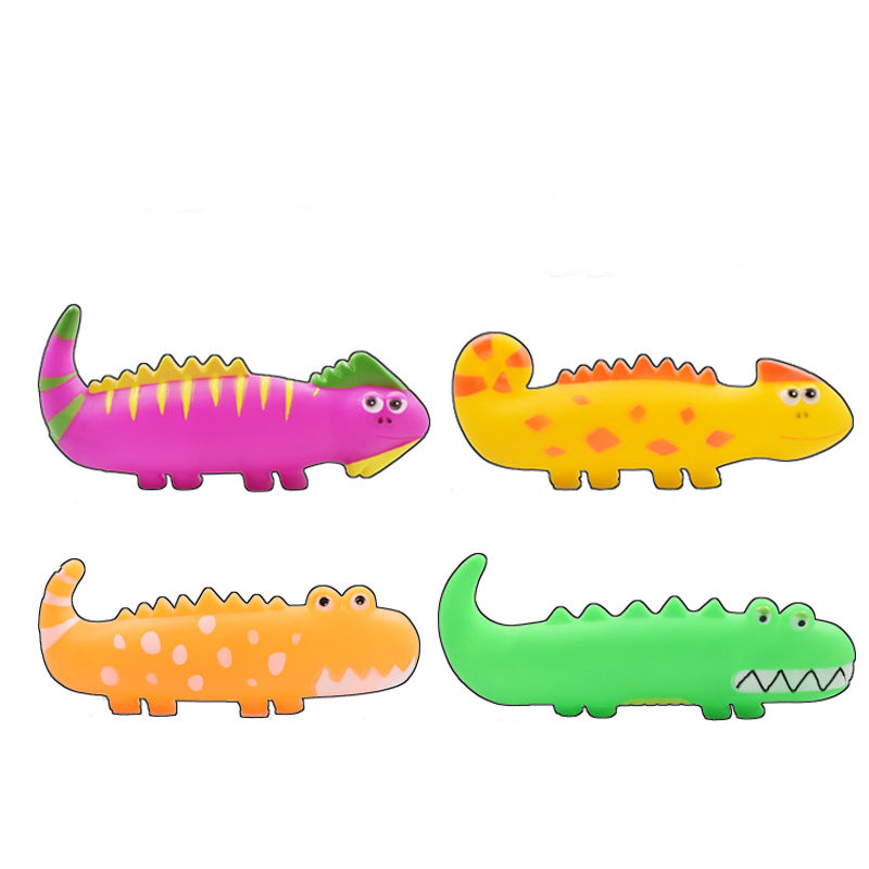 Little Lizard Molar Teeth Vinyl Vocal Pet Toy
