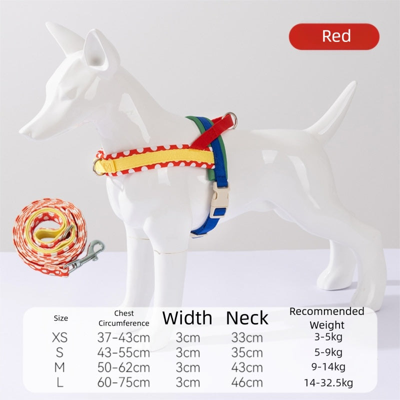 Dog Harness Leash Set No-Pull Walking Chest Strap | Purrfect Pet Kingdom