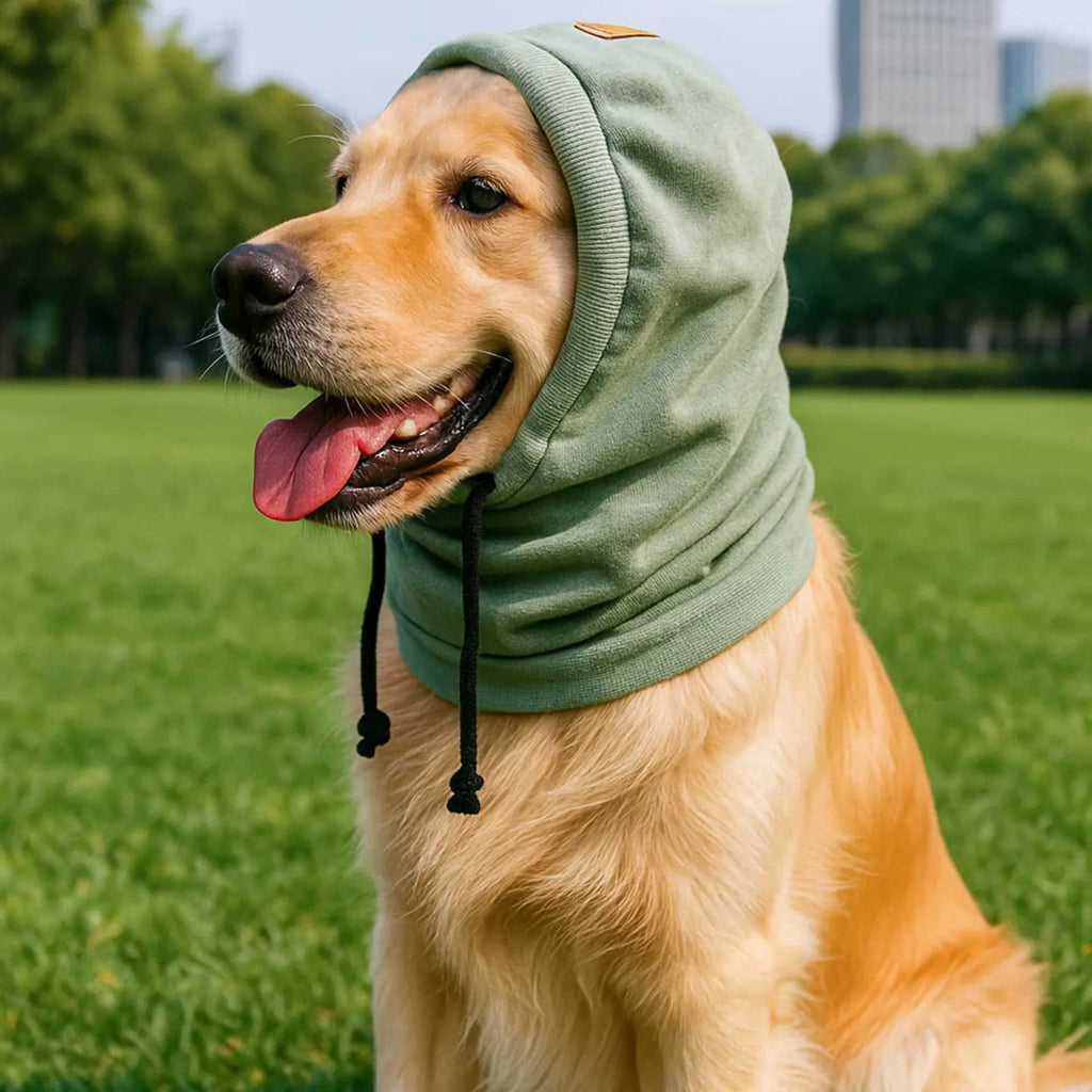 Doggy Casual Noise-Blocking Earflap Hat - Premium Pet Accessory