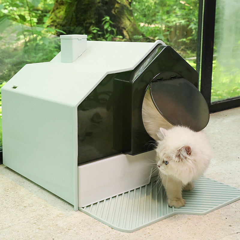 Cat Litter Box Odor-Proof Fully Enclosed Drawer Basin