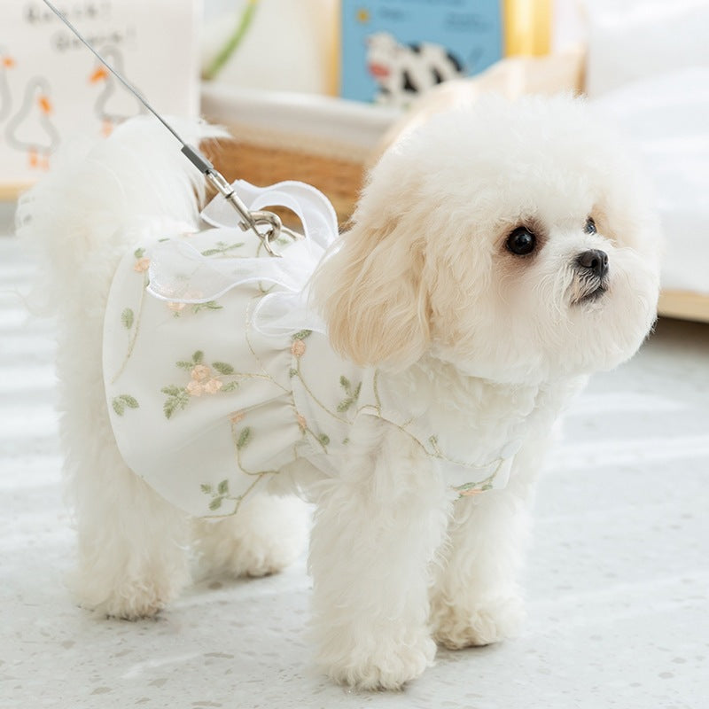 Double-layered Princess-style Skirt For Small And Medium-sized Dogs - Majestic Pet Kingdom