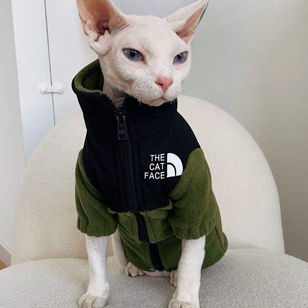 Hairless Cat Clothes Warm Pet Cat Clothes - Majestic Pet Kingdom