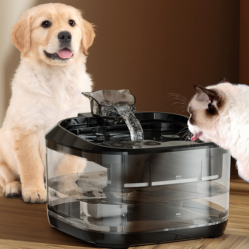 Smart Automatic Circulating Filtration Pet Water Fountain With A Large Capacity - Majestic Pet Kingdom