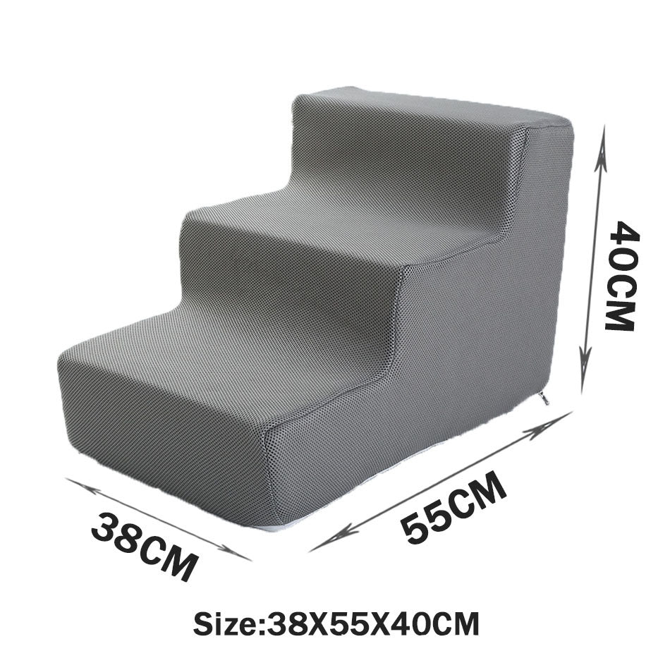 Non-Slip Folding Pet Sofa Steps & Dog Ladder