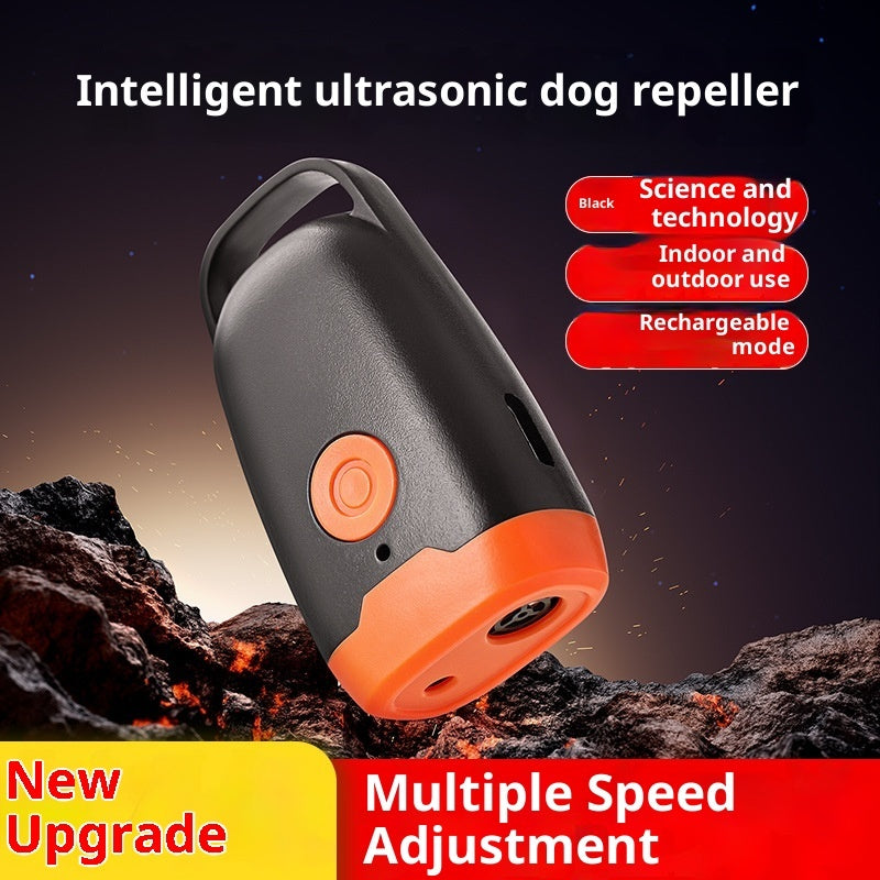 Dog Bark Deterrent Mini Ultrasonic Handheld Repeller Trainer - Detail Angle 2 | Majestic Pet Kingdom