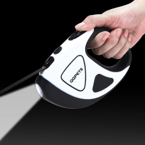 LED Retractable Dog Leash - Night Safety Lighted Lead