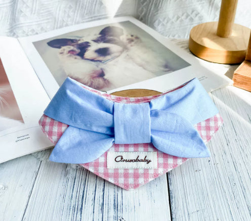Dog Saliva Towel Pet School Bib Dog Saliva Towel Pet Schooll