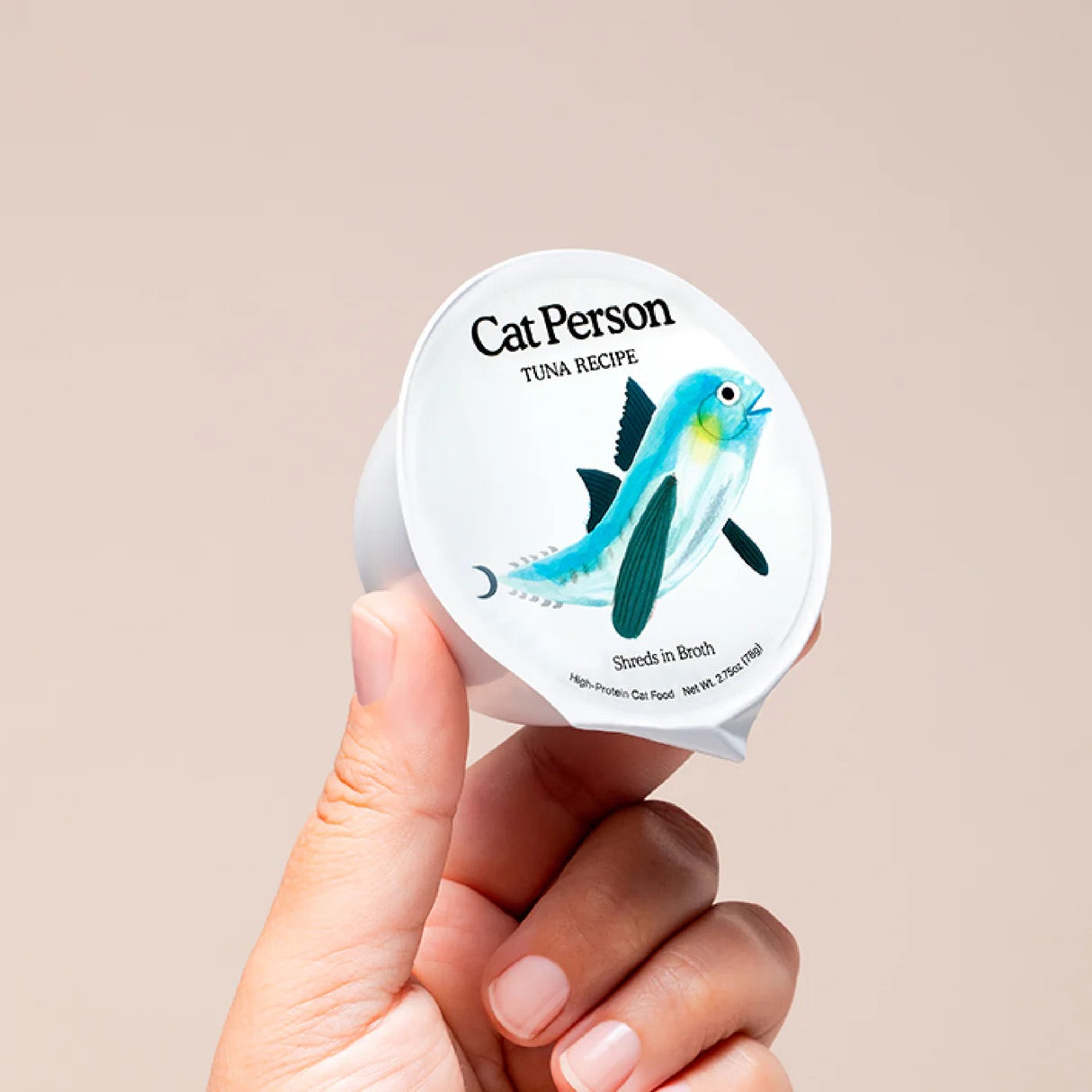 Cat Person Cat Shredded Tuna In Broth 2.75oz - Majestic Pet Kingdom