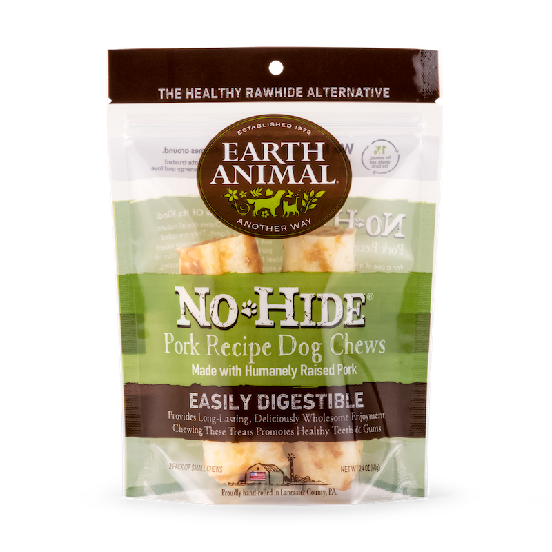 Dog Chews Earth Animal No-Hide Beef Pet Stix Dental Chews