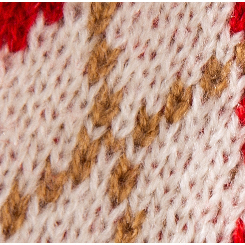 Thick And Warm Diamond-shaped Embroidered Cherry Small Flying Sleeve Sweaters For Dogs In Autumn And Winter, As Well As Pet Clothes For Small And Medium-sized Dogs And Cats