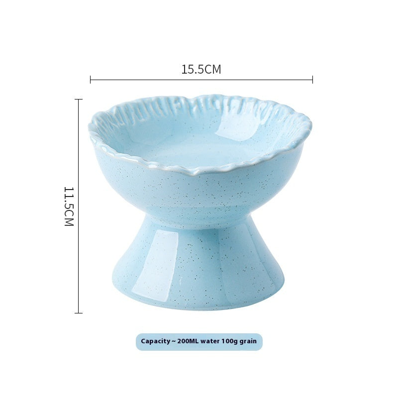 Anti-tumble Large Diameter Ceramic Pet Bowl - Majestic Pet Kingdom