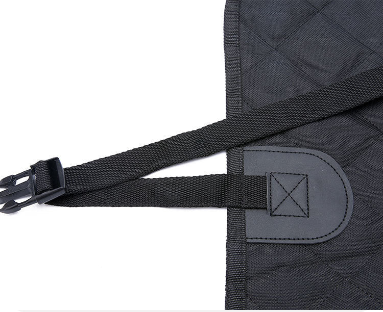 Dog Car Seat Cover Waterproof Mesh Window Backseat Hammock - Detail Angle 2 | Majestic Pet Kingdom