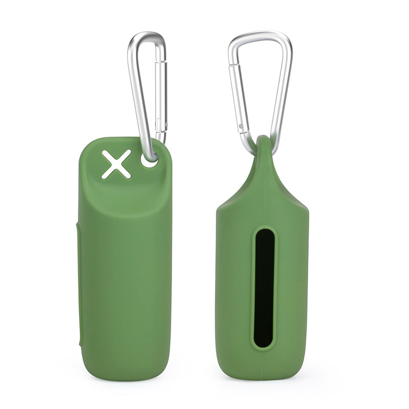 Silicone Poop Bag Holder: Portable Dispenser Case - Majestic Pet Kingdom