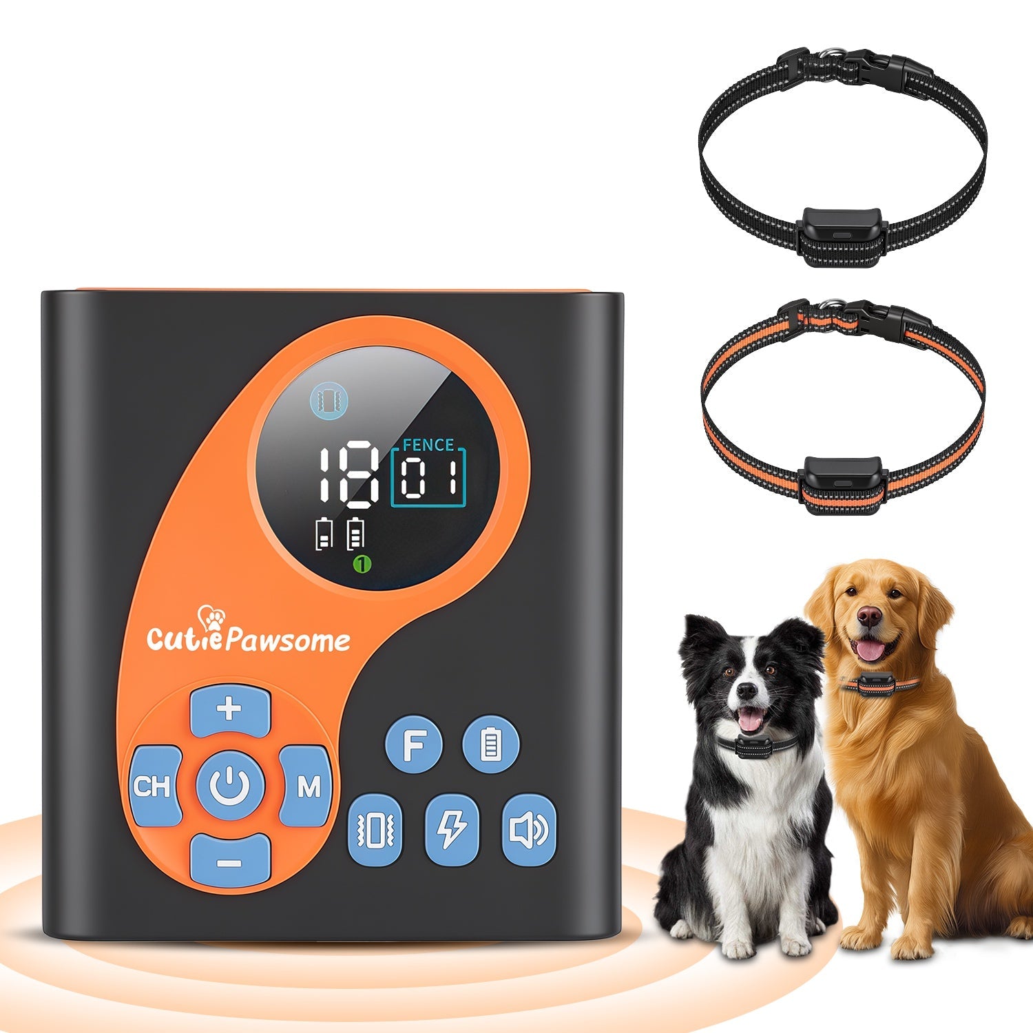 Wireless Dog Fence System with Training Collar - 722FT Range | Purrfect Pet Kingdom