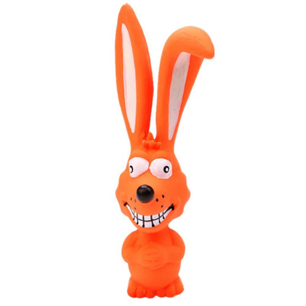Cute rabbit dog vocal latex molars