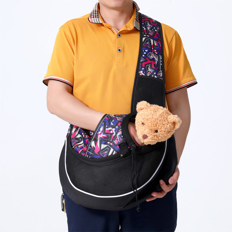 Carrying Pets Bag Women Outdoor Portable Crossbody Bag For Dogs Cats Pet Products - Majestic Pet Kingdom