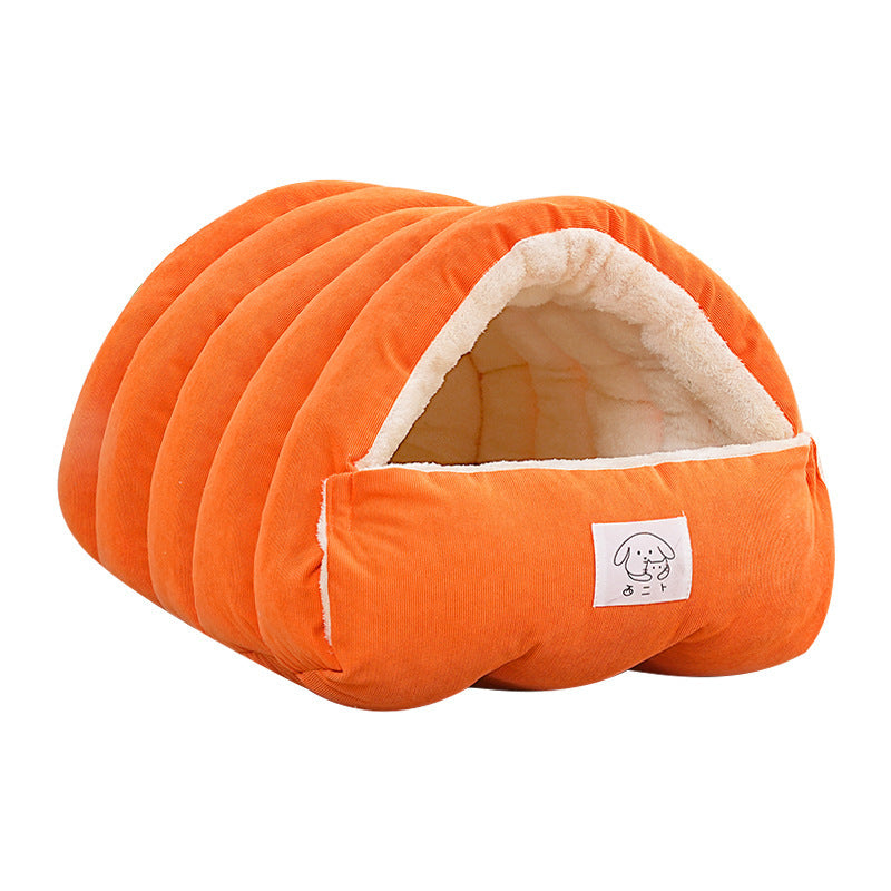 Three Dimensional Fenced Cat Bed Winter Proof Thickened For Warmth - Majestic Pet Kingdom