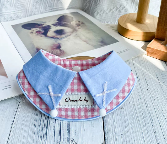 Dog Saliva Towel Pet School Bib Dog Saliva Towel Pet Schooll