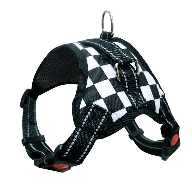 Medium Large Dog Pet Dog Saddle Chest Strap Explosion-proof