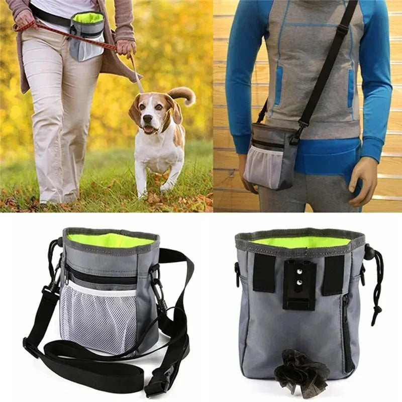 Dog Walking Treat Pouch: Crossbody Food Pocket - Majestic Pet Kingdom