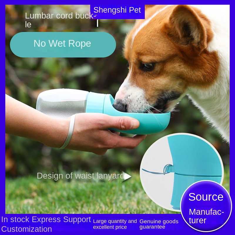 Portable Dog Water Bottle: Travel Pet Drinking Dispenser - Majestic Pet Kingdom