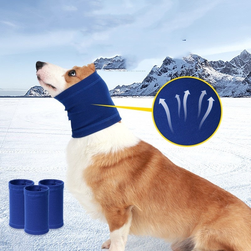 Comfort Dog Headband Bandana & Neck Scarf