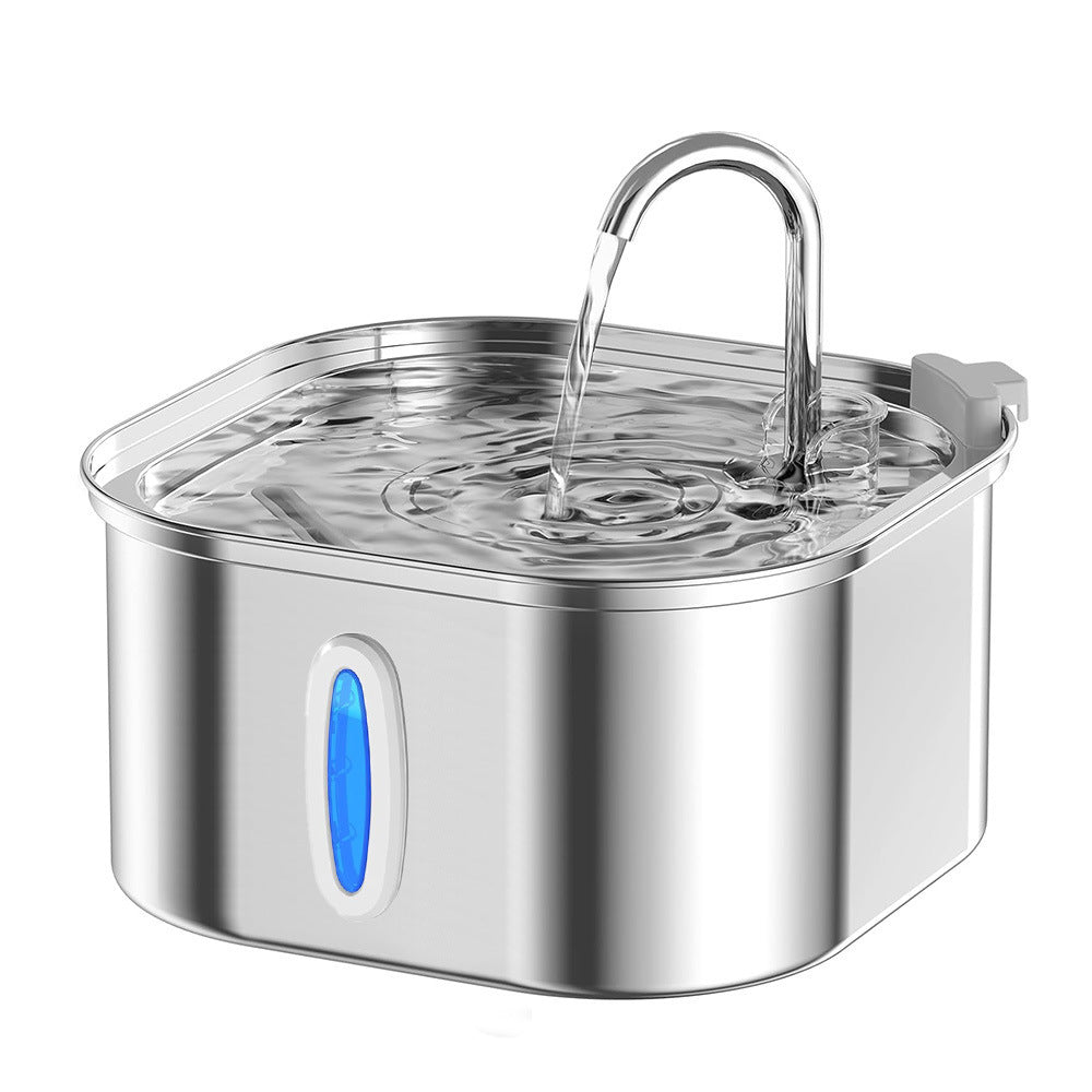 Smart Pet Water Dispenser: Stainless Steel Auto Circulation - Majestic Pet Kingdom