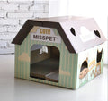 Cat Scratching House Corrugated Paper Toy - Izakaya Style