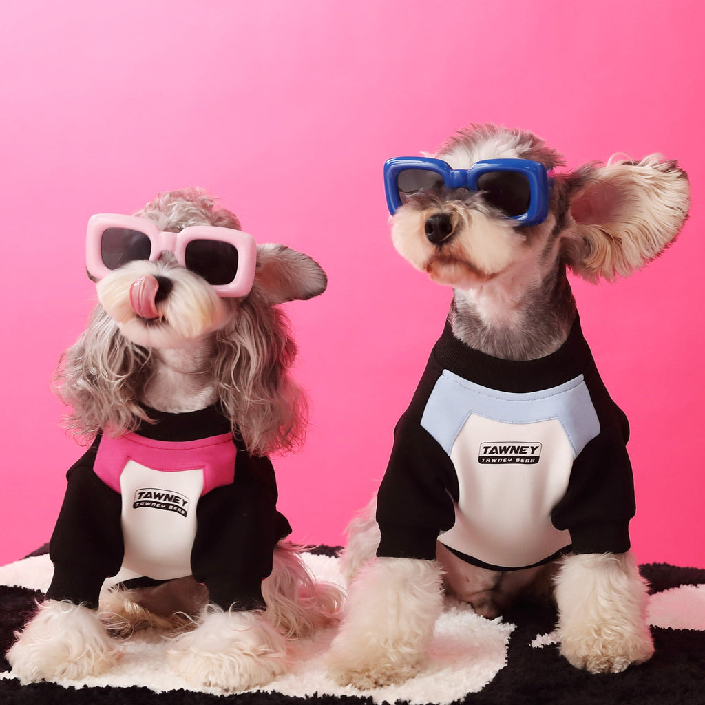 Dog Clothes Stitching Zipper Pullover Sweater - Majestic Pet Kingdom