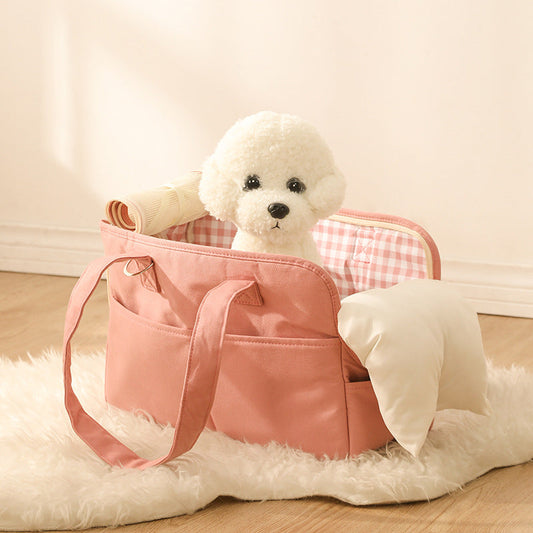 Pet Dog Cat Outgoing Bag Made Of Pure Cotton With Large Capacity Pets | Majestic Pet Kingdom™