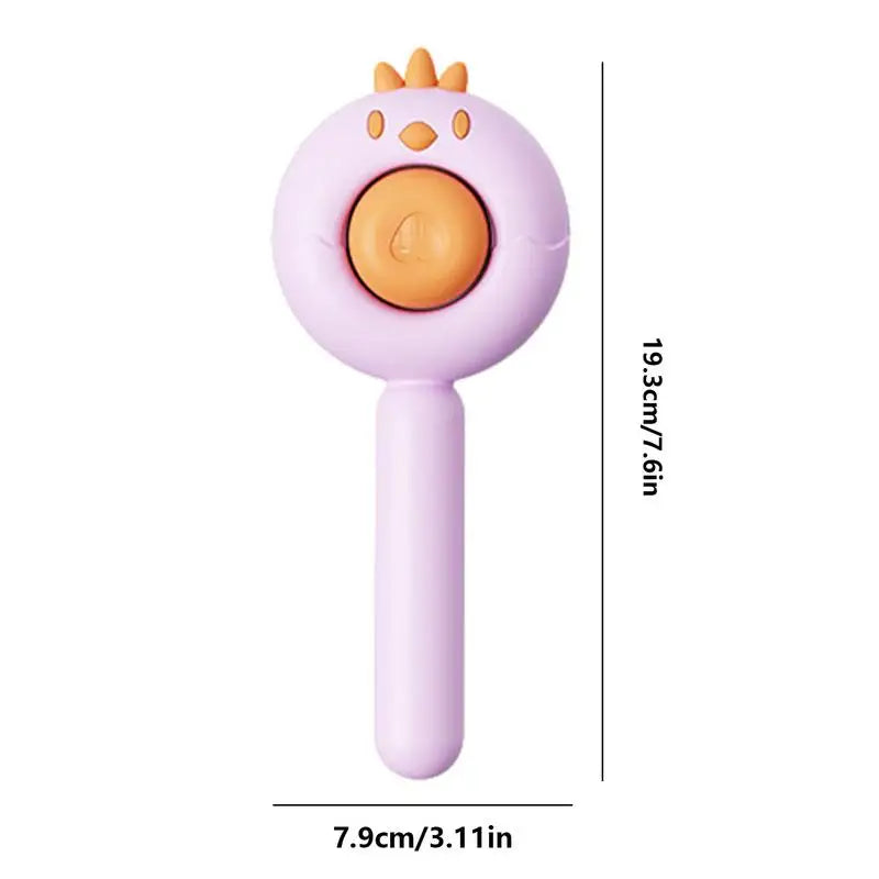 Self-Cleaning Dog Comb: Stainless Steel Massaging Brush