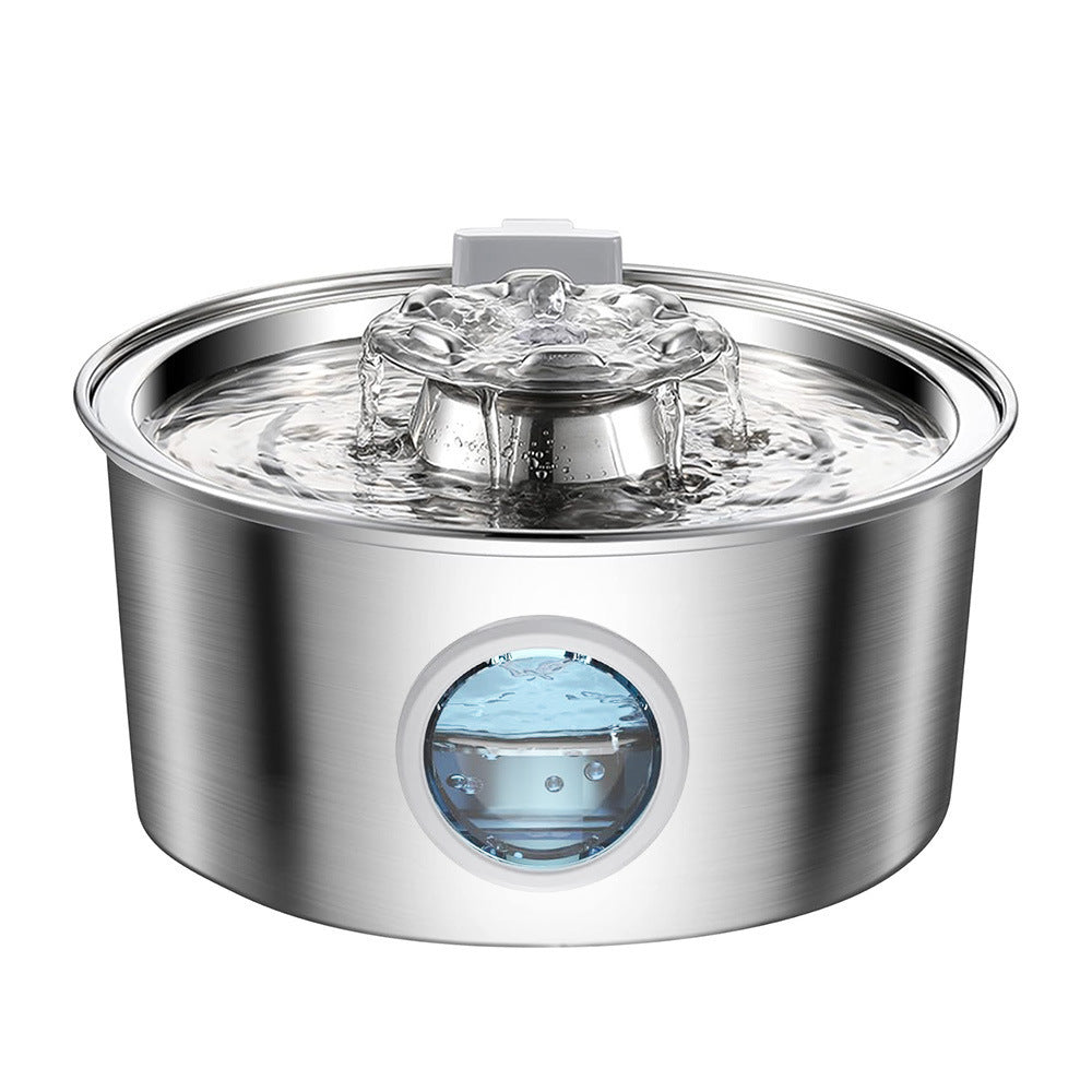 Smart Pet Water Dispenser: Stainless Steel Auto Circulation - Majestic Pet Kingdom